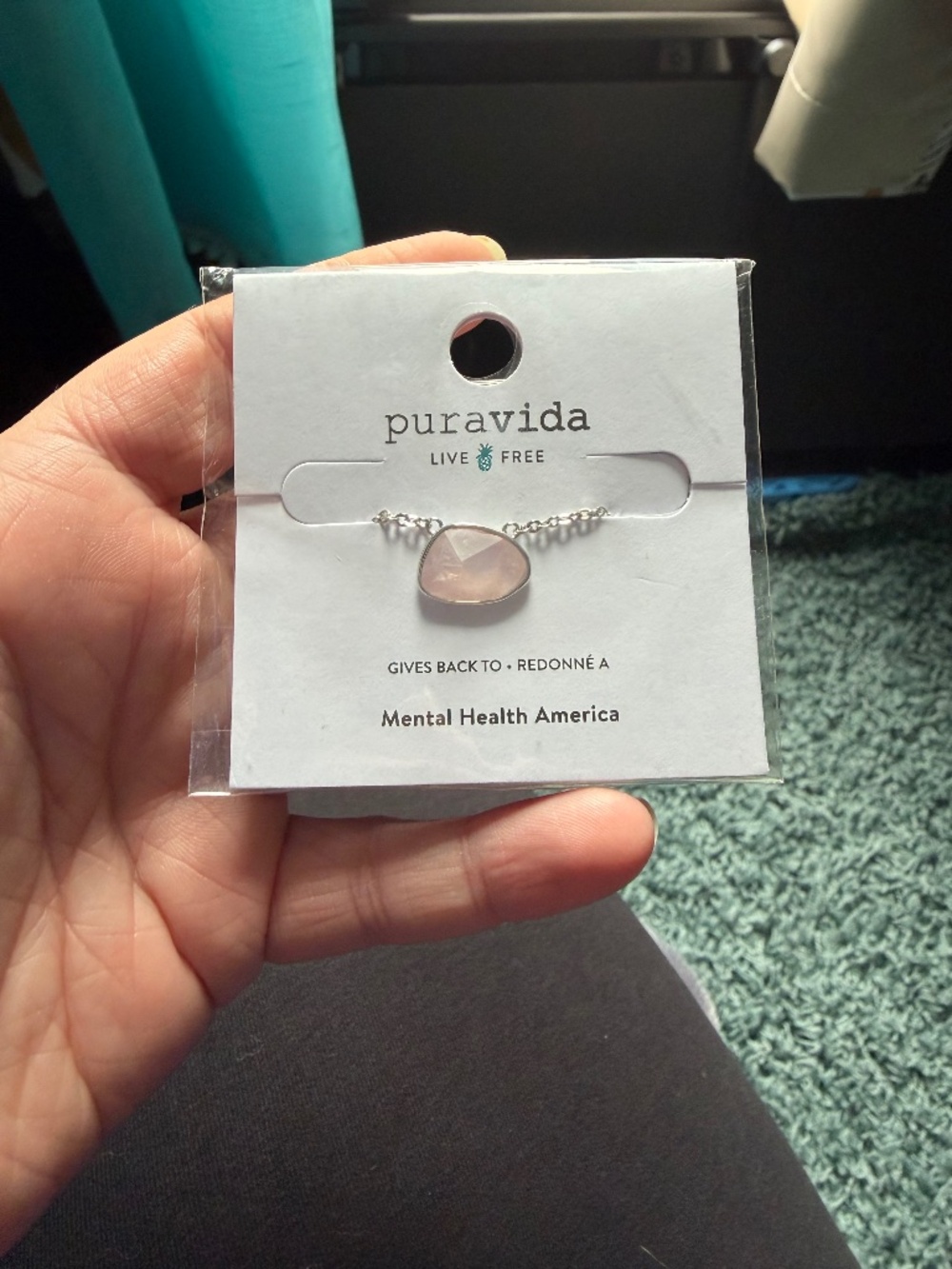 BNIP Pura Vida Mental Health Awareness Necklace